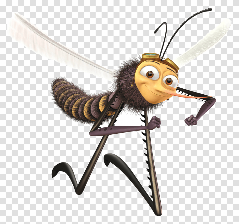 Mosquito From Bee Movie, Insect, Invertebrate, Animal, Toy Transparent Png