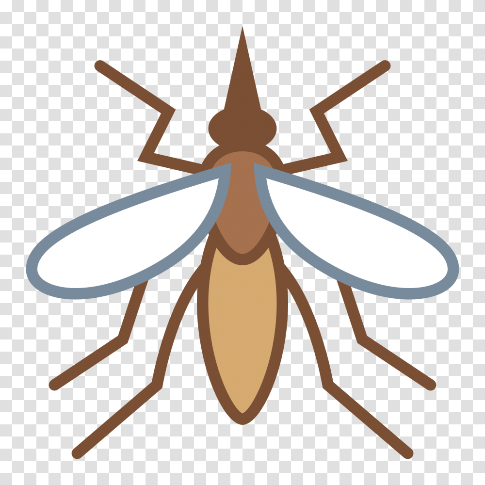 Mosquito Icon, Insect, Invertebrate, Animal, Cross Transparent Png