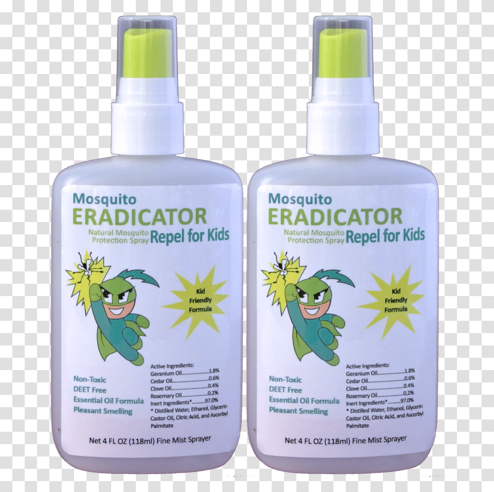Mosquito Repellent Eradicator Repel For Kids Natural Elf Repellent, Bottle, Potted Plant, Vase, Jar Transparent Png
