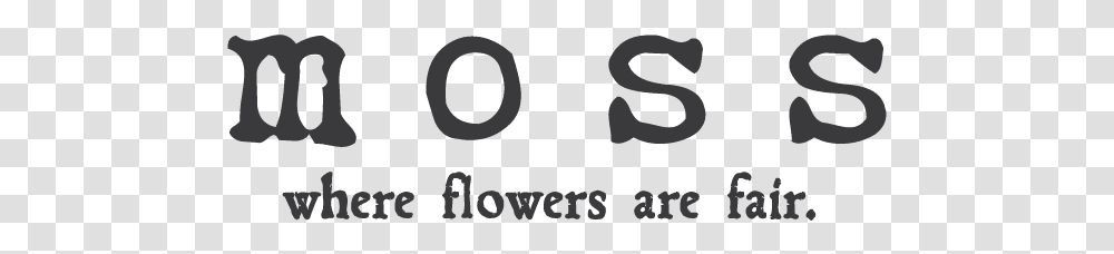 Moss Where Flowers Are Fair Graphics, Alphabet, Number Transparent Png