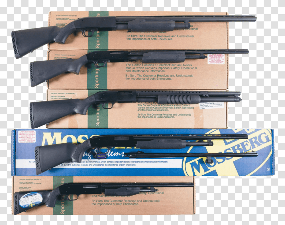 Mossberg Model 500 Shotgun, Weapon, Weaponry, Drawer, Furniture Transparent Png