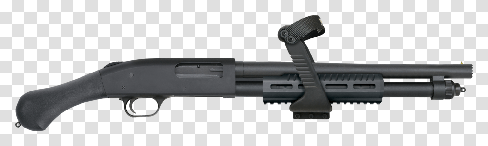 Mossberg Shockwave Chainsaw Grip, Gun, Weapon, Weaponry, Shotgun Transparent Png