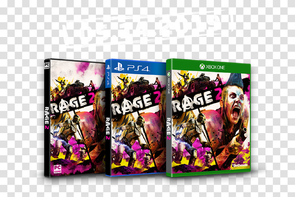 Most Promising Shooter Of Rage 2 Physical Copy, Advertisement, Poster, Flyer, Paper Transparent Png