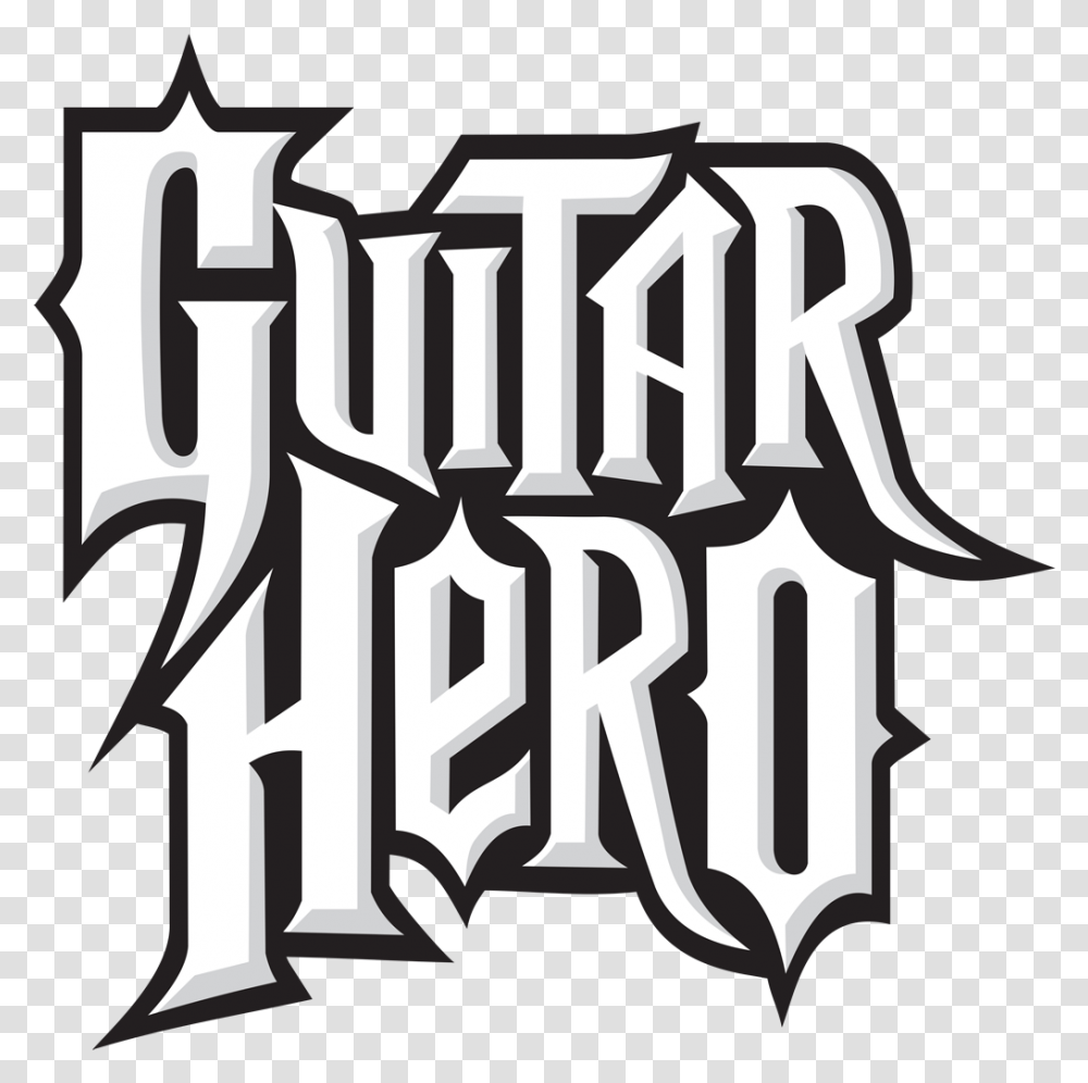 Most Viewed Guitar Hero Wallpapers Guitar Hero Game Logo, Text, Alphabet, Handwriting, Calligraphy Transparent Png