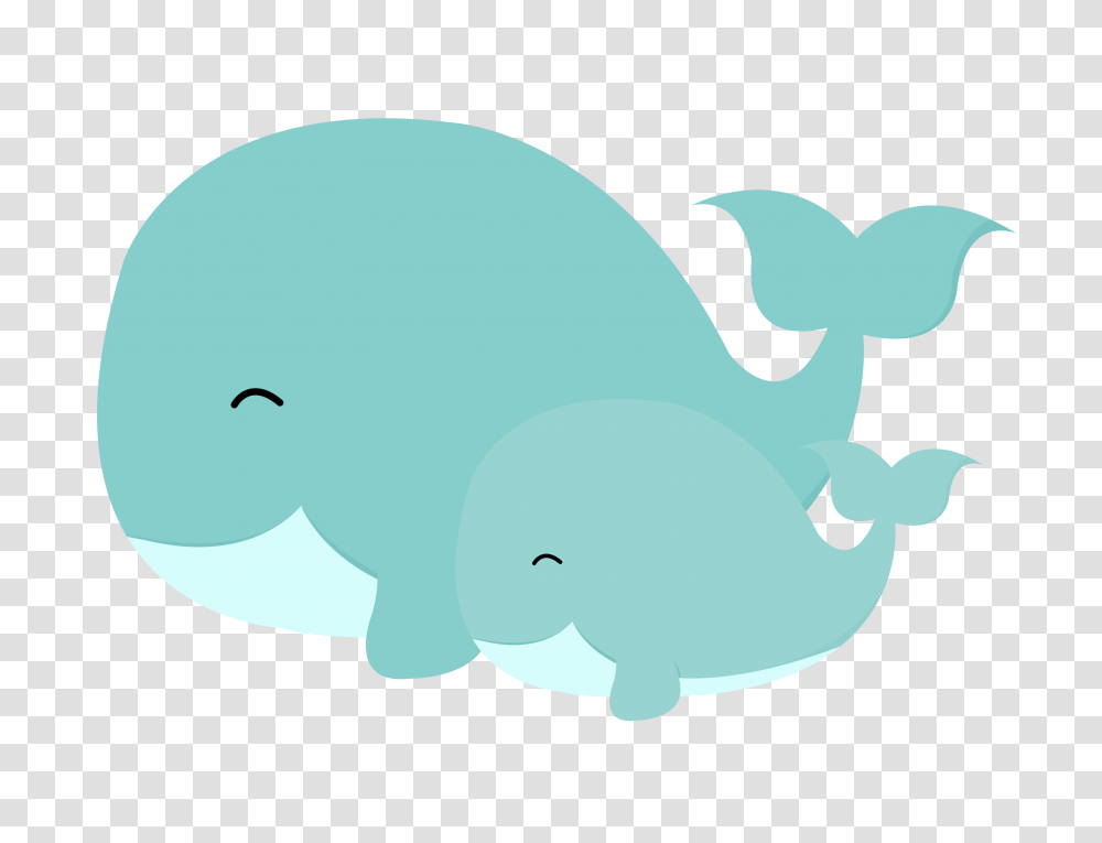 Mother And Baby Animals Clipart Winging, Mammal, Sea Life, Wildlife Transparent Png