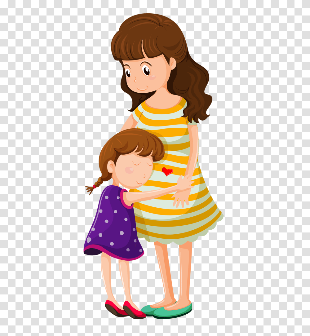 Mother And Money Clipart Clip Art Images, Person, Dress, Female Transparent Png