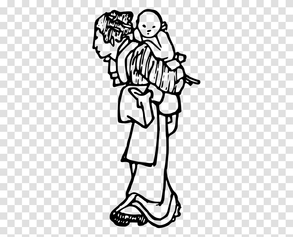 Mother Child Infant Drawing Family, Gray, World Of Warcraft Transparent Png
