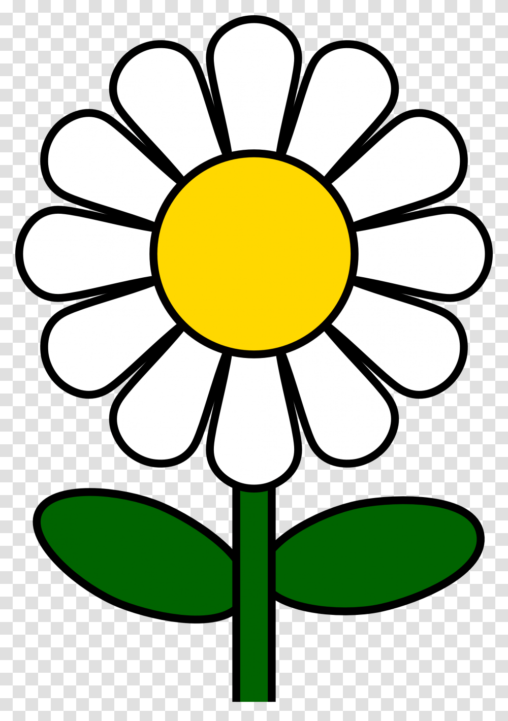 Mother Cliparts Black, Plant, Flower, Blossom, Daisy Transparent Png
