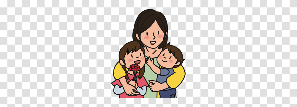 Mother Daughter Clipart Free, Female, Girl, Kid, Teen Transparent Png