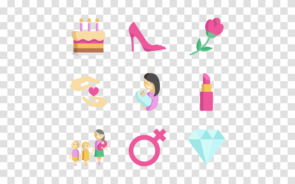 Mother Day Icons, Lipstick, Cosmetics, Bird Transparent Png
