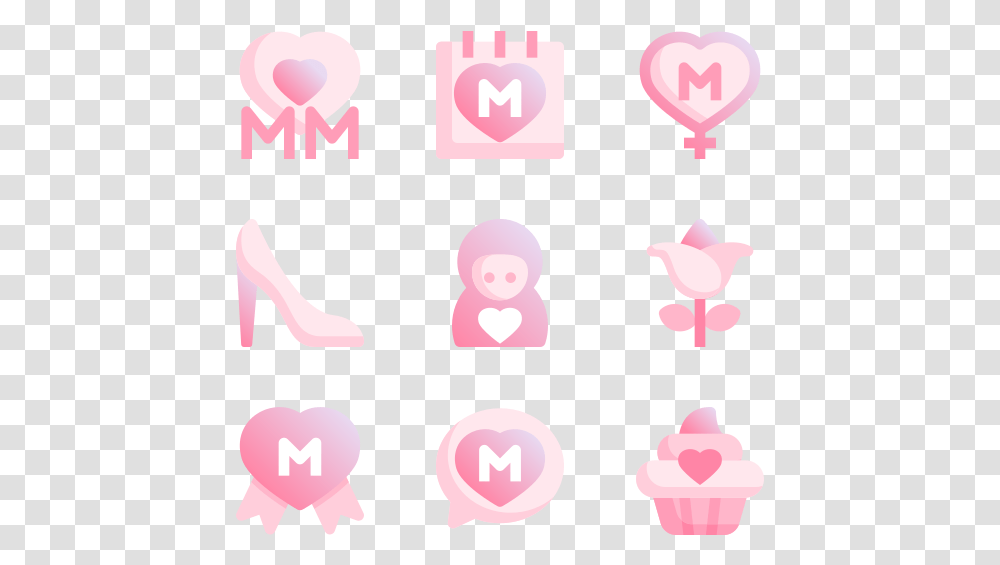 Mother Day, Heart, Alphabet, Photo Booth Transparent Png