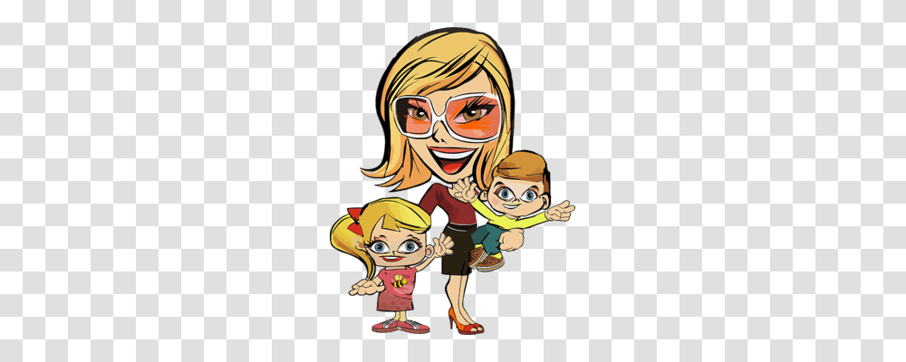 Mother Drawing Woman, Comics, Book, Person, Human Transparent Png