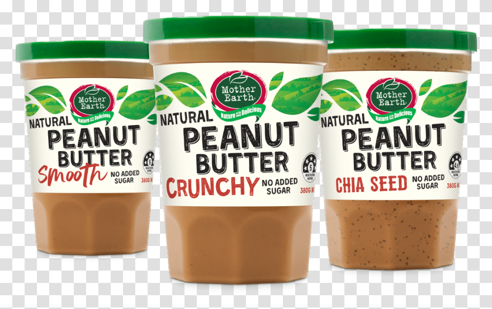 Mother Earth Peanut Butter Smooth, Food, Dessert Transparent Png