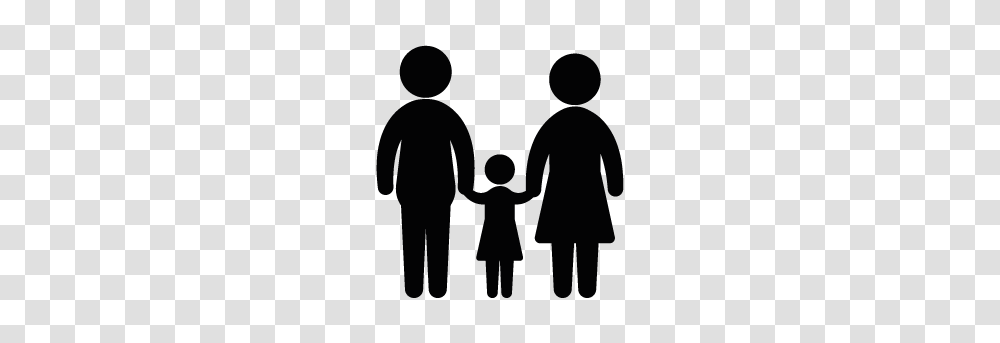 Mother Father Siloute Clipart, Silhouette, Hand, Photography, Crowd Transparent Png