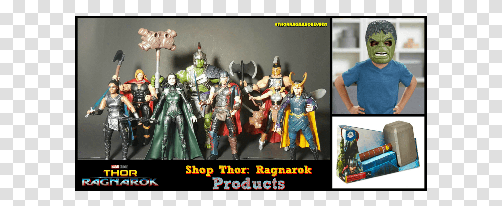 Mother From Thor Ragnarok Toys, Costume, Person, Helmet, Figurine Transparent Png