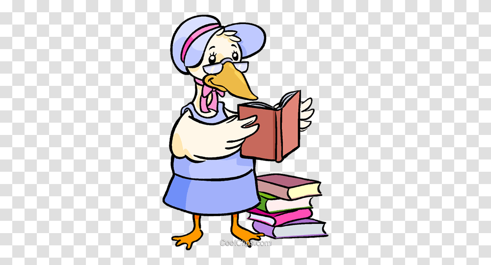 Mother Goose Reading Books Royalty Free Vector Clip Art, Dentist, Doctor Transparent Png
