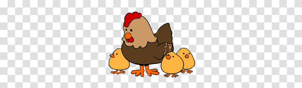 Mother Hen Clip Art, Fowl, Bird, Animal, Poultry Transparent Png