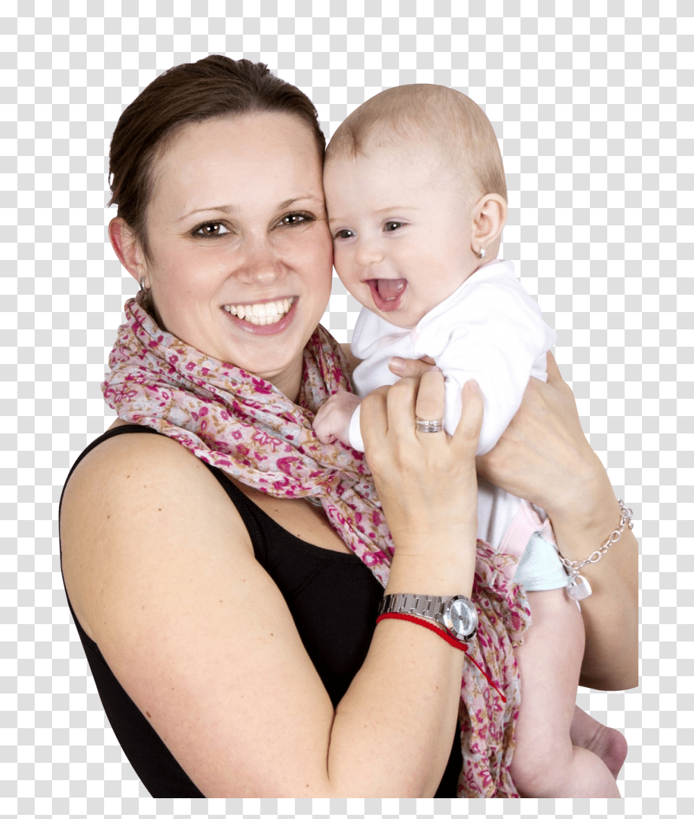 Mother Holding Sweet Baby Image, Person, Apparel, Human Transparent Png