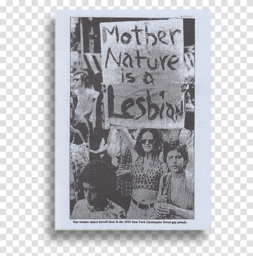 Mother Nature Is A Lesbian, Person, Poster, Advertisement Transparent Png