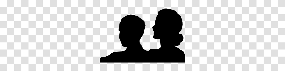 Mother Son Watching Movie Theater Clip Art, Silhouette, Person, Human, Worship Transparent Png