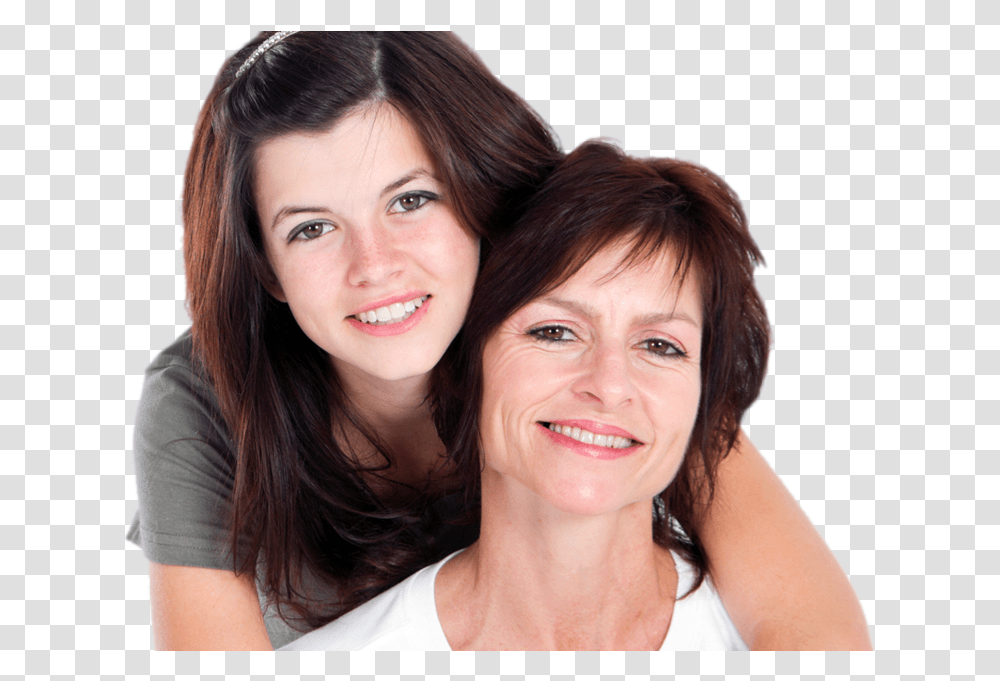 Mother Teenage Daughter Spa Day, Blonde, Woman, Girl, Kid Transparent Png