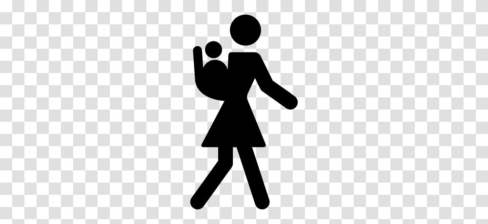 Mother Walking With Baby, Gray, World Of Warcraft Transparent Png