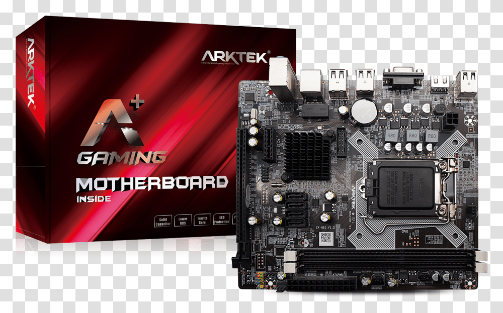 Motherboard Arktek, Computer, Electronics, Computer Hardware, Electronic Chip Transparent Png