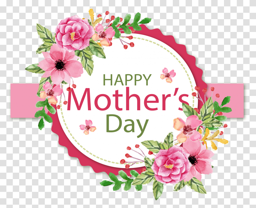 Motherquots Day Flower Paper Euclidean Vector Happy Mothers Day, Floral Design, Pattern Transparent Png