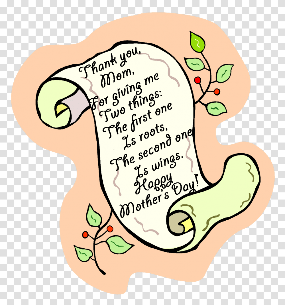 Mothers Day Brunch, Handwriting, Word, Plant Transparent Png