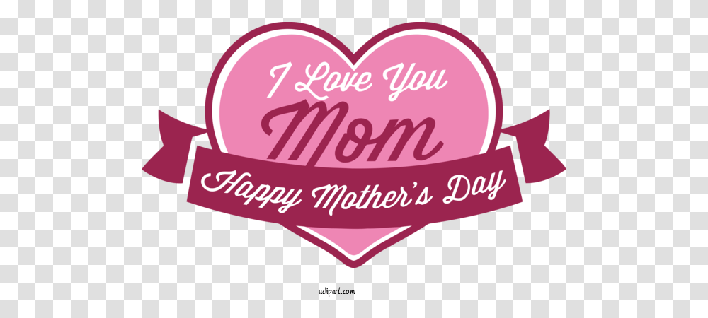 Mothers Day Clipart Holidays Clip Art Day, Heart, Word, Text, Clothing Transparent Png