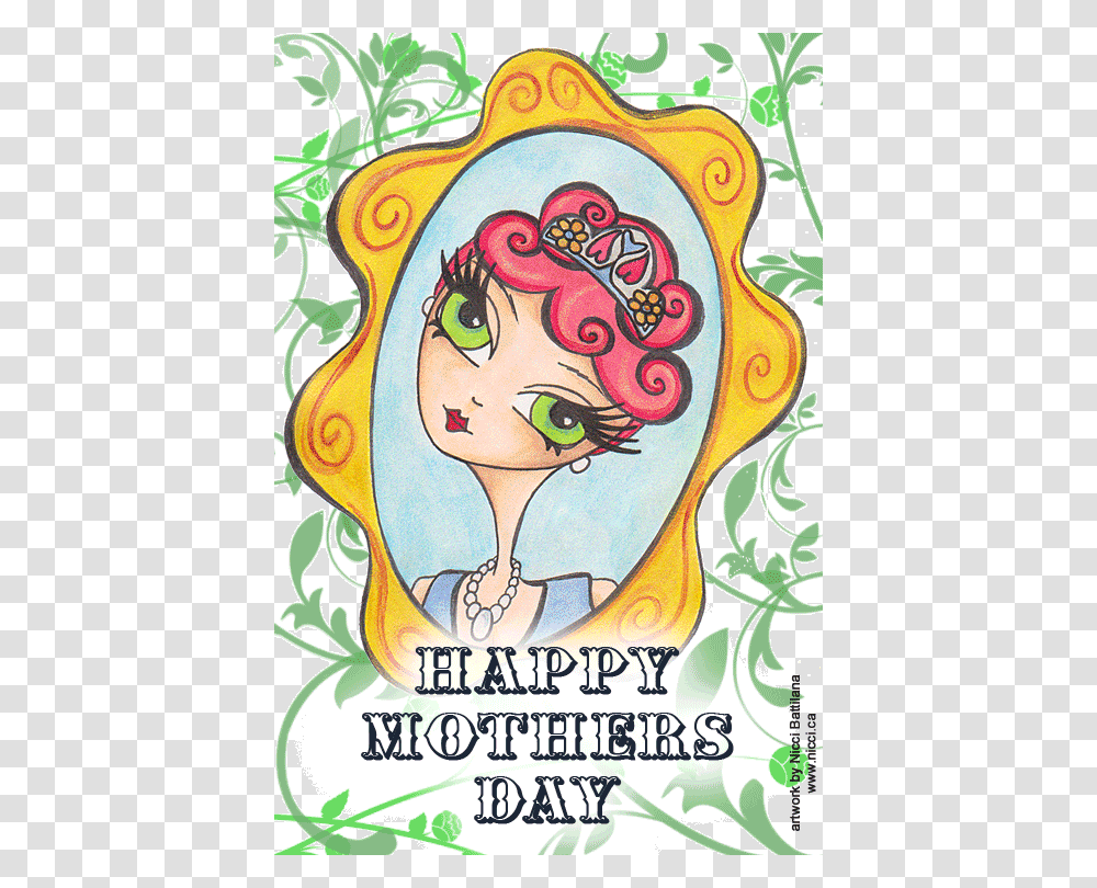 Mothers Day Floral, Poster, Advertisement, Drawing Transparent Png