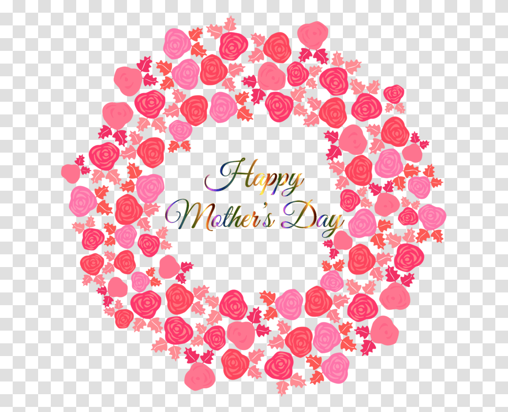 Mothers Day Flowers Clipart Background Mothers Day, Rug, Wreath, Heart Transparent Png