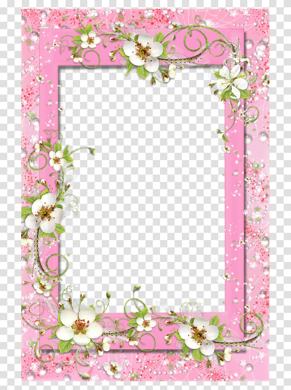 Mothers Day Frame Border, Floral Design, Pattern Transparent Png