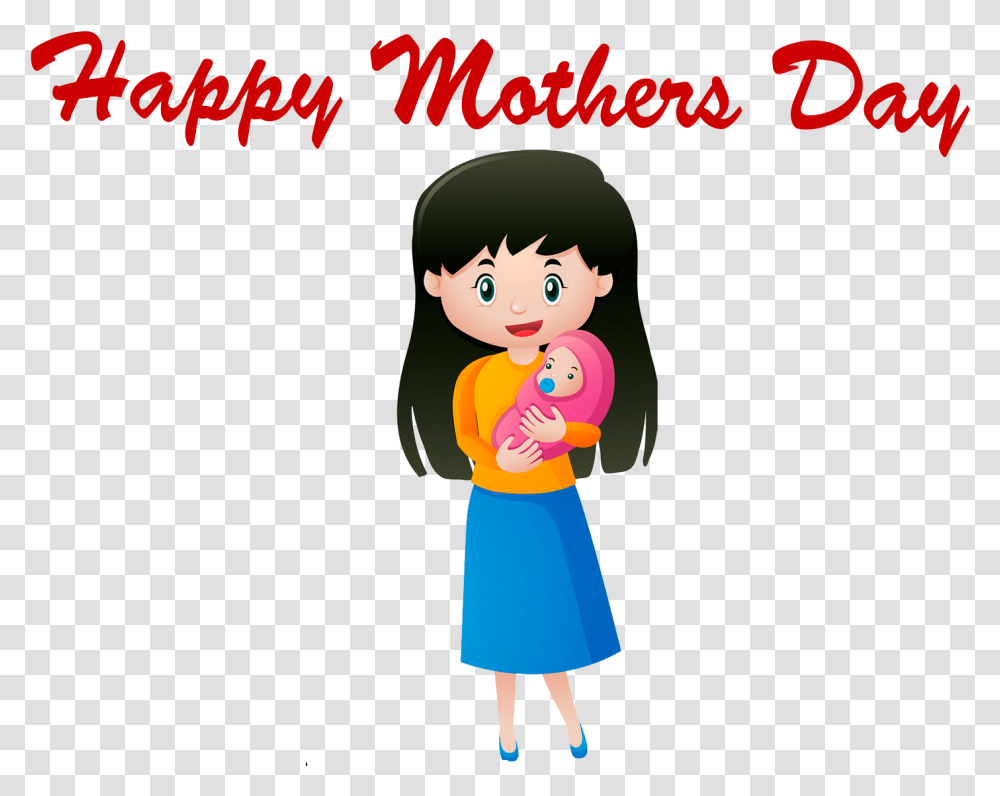 Mothers Day Greetings Free Image Download Cartoon, Female, Girl, Woman, Teen Transparent Png