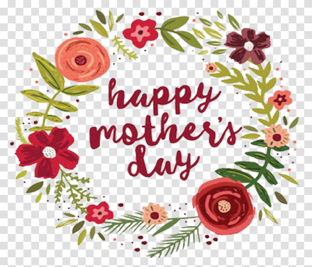 Mothers Day Greetings Free Pic Thank You Floral, Floral Design, Pattern Transparent Png