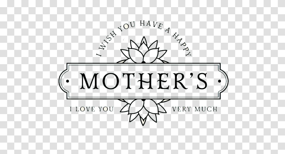 Mothers Day Images Line Art, Alphabet, Logo Transparent Png