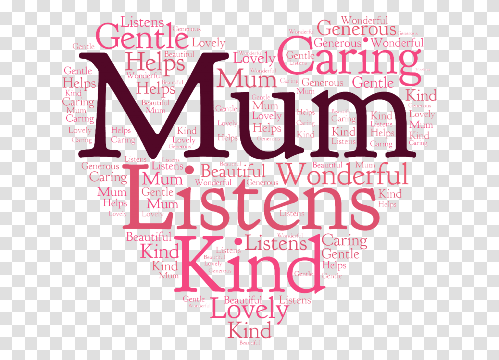 Mothers Day Texts Poster, Advertisement, Flyer, Paper, Alphabet Transparent Png