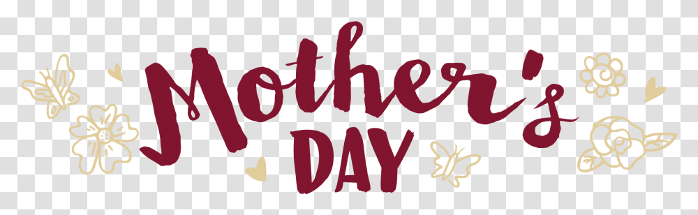 Mothers Day Type Styles Calligraphy, Alphabet, Label, Word Transparent Png