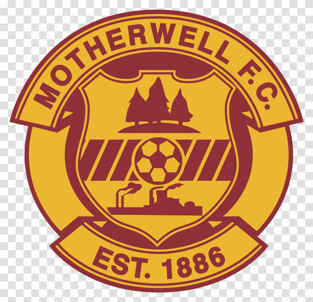 Motherwell Fc Logo, Trademark, Badge, Emblem Transparent Png
