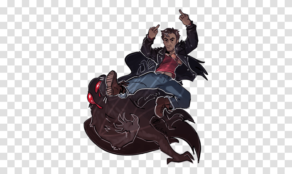 Mothman Dream Daddy, Person, Performer, Leisure Activities, Dance Pose Transparent Png