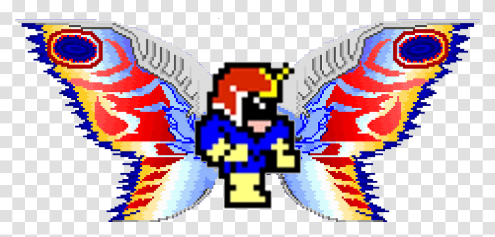 Mothra Falcon, Super Mario, Pac Man Transparent Png