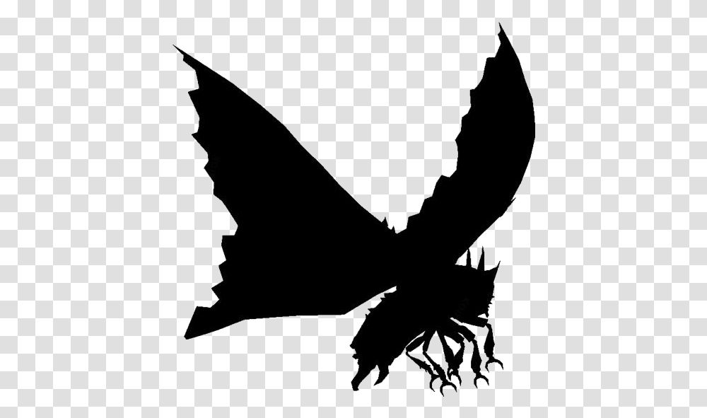 Mothra Insect Silhouette Godzilla Save The Earth Battra, Bow, Hand, Photography, Back Transparent Png