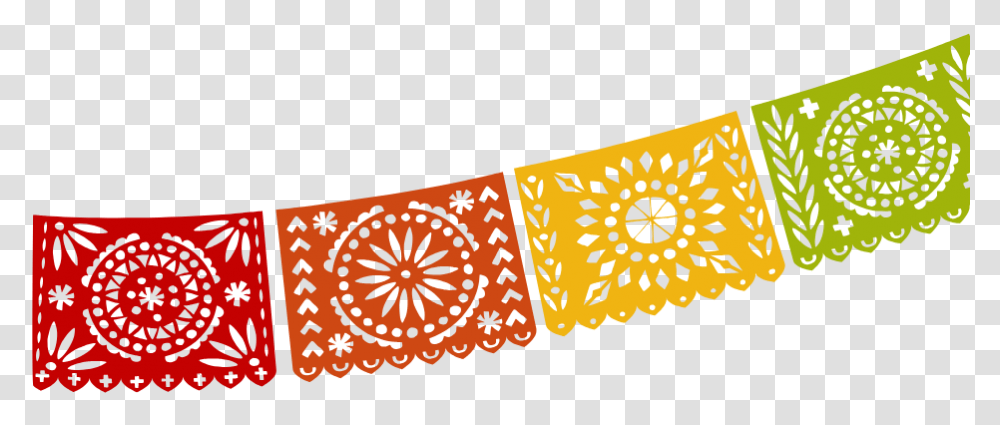 Motif Banner Mexican Clip Art, Label, Floral Design Transparent Png