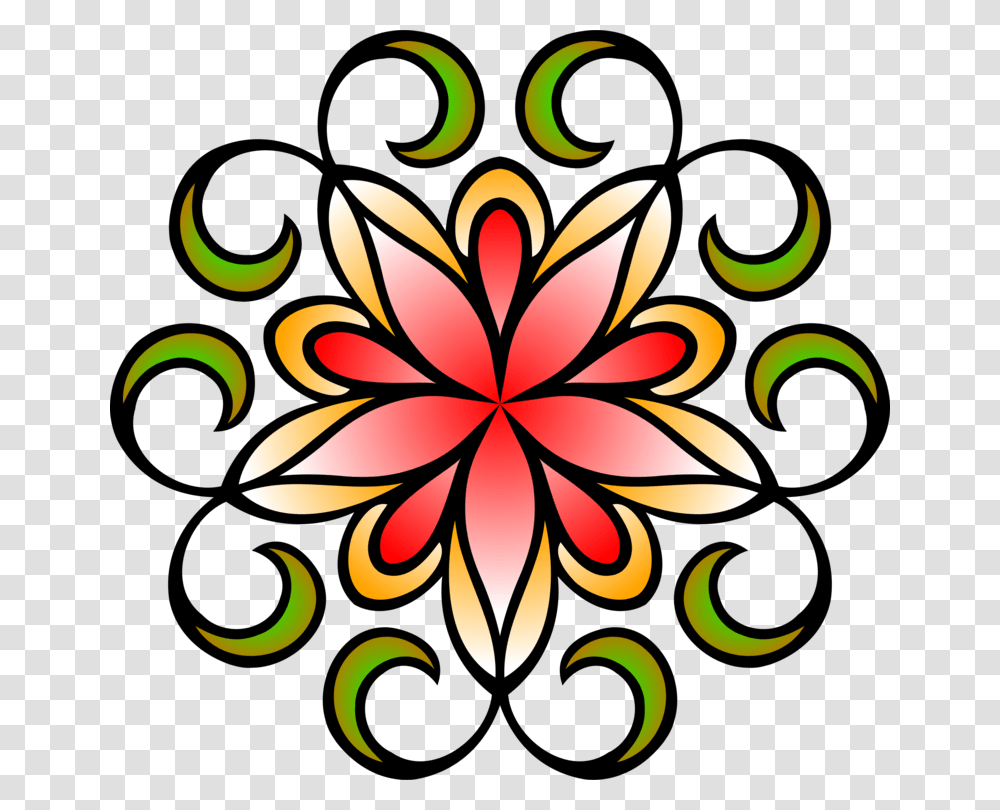 Motif Drawing Visual Arts Floral Design, Pattern, Ornament, Fractal Transparent Png