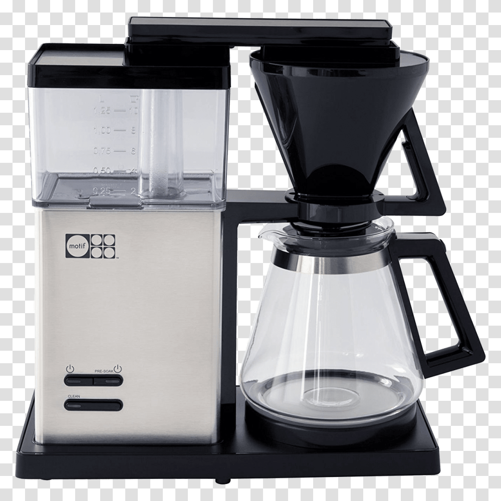 Motif Essential Pour Over Style Coffee Brewer Coffeemaker, Mixer, Appliance, Pot, Kettle Transparent Png