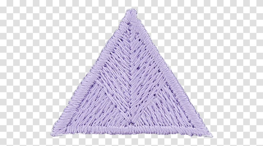 Motif Lilac Triangle Triangle, Blanket, Scarf, Apparel Transparent Png