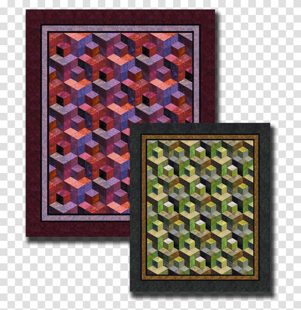 Motif, Quilt, Rug, Patchwork Transparent Png