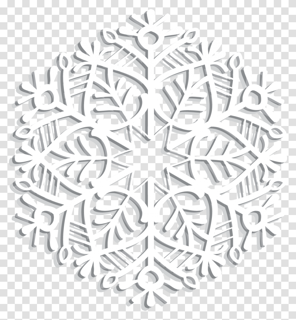 Motif, Snowflake, Stencil, Rug, Pattern Transparent Png