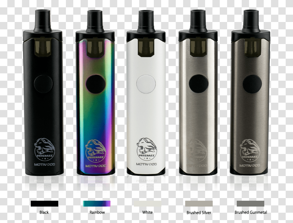 Motiv Pod Cloud Pod Vape, Bottle, Cylinder, Shaker, Cosmetics Transparent Png