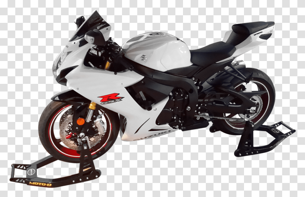Moto D Race Race Motorcycle On Stands, Vehicle, Transportation, Wheel, Machine Transparent Png